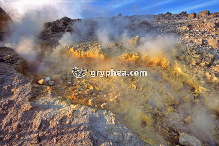 Solfatares (Cratère Vulcano, Sicile) - gryphea.org